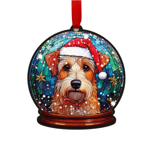 Welsh Terrier Snow Globe Decoration